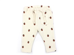 Lil Atelier whitecap gray/ladybugs sweatpants